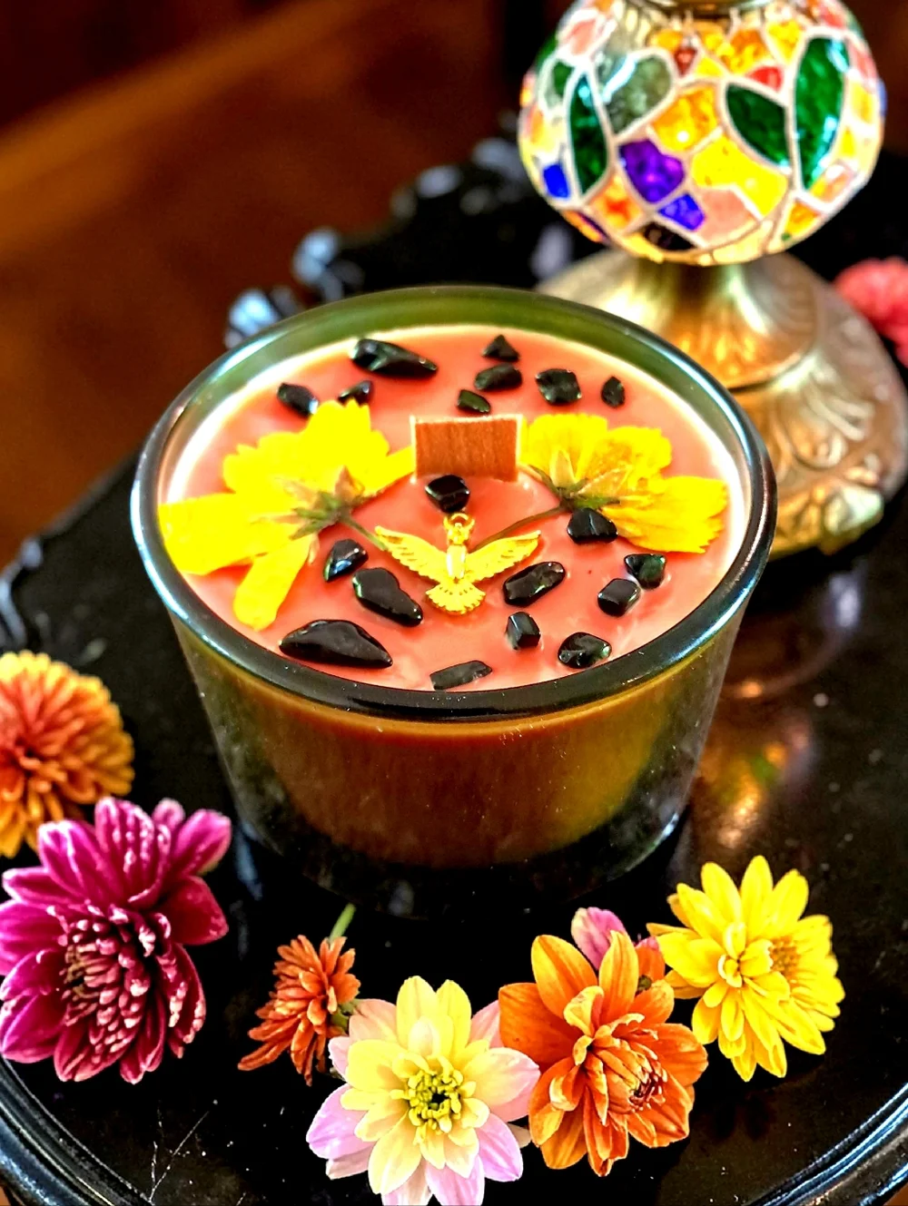 Hand Crafted , Wicked Worthy Wax, Light Flight 4 oz candle - Picture 2 of 4